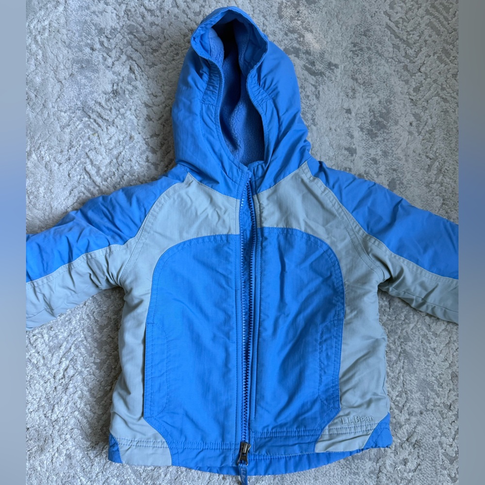 L.L. Bean Light Blue Fleece Outerwear toddler